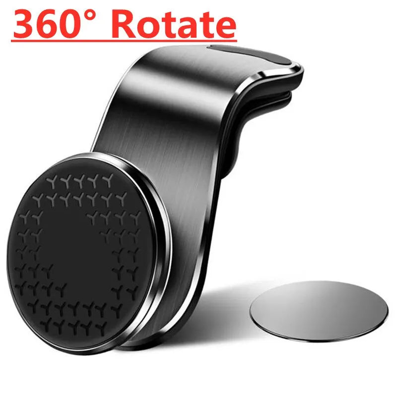 Magnetic Car Phone Holder Car Air Vent Magnet Mount Support GPS Smartphone Phone Holder in Car for Mobile Phone Rotation Bracket