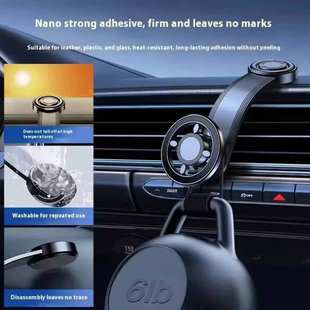 NEW Magnetic Car Phone Holder Air Outlet Mount Navigation Bracket with Magsafe Support GPS Compatible Auto Mobile Stand