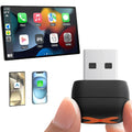 Wireless CarPlay Car Adapter 2025 Upgrade Car Play,Compatible with for iPhone iOS 10+/Android 11+,USB‑C/USB‑A,Cars from 2016
