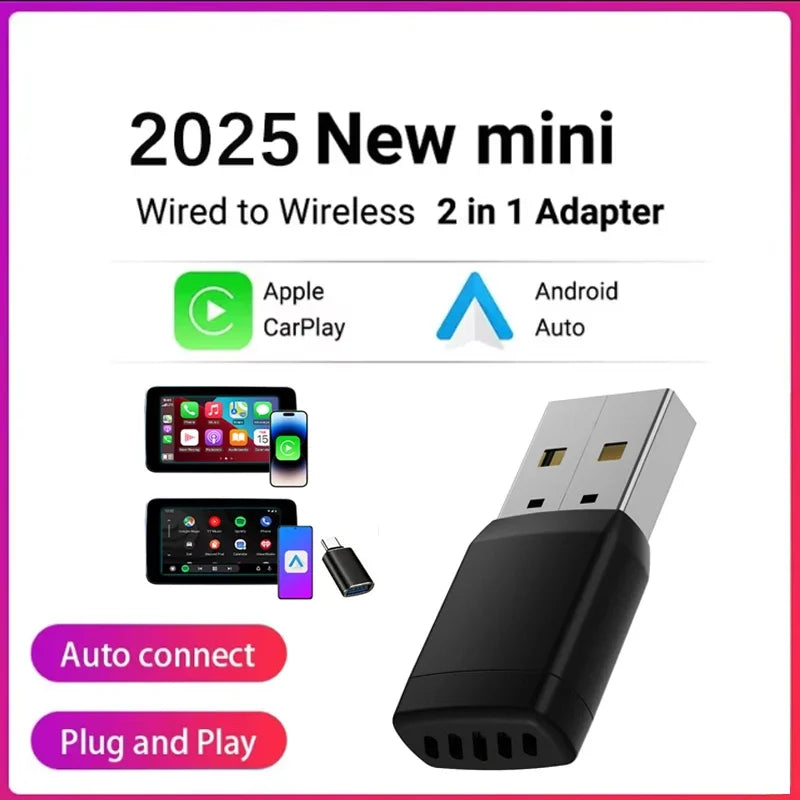 Mini Carplay Portable Compact Size Multimedia Player with USB And SD Support for Cars