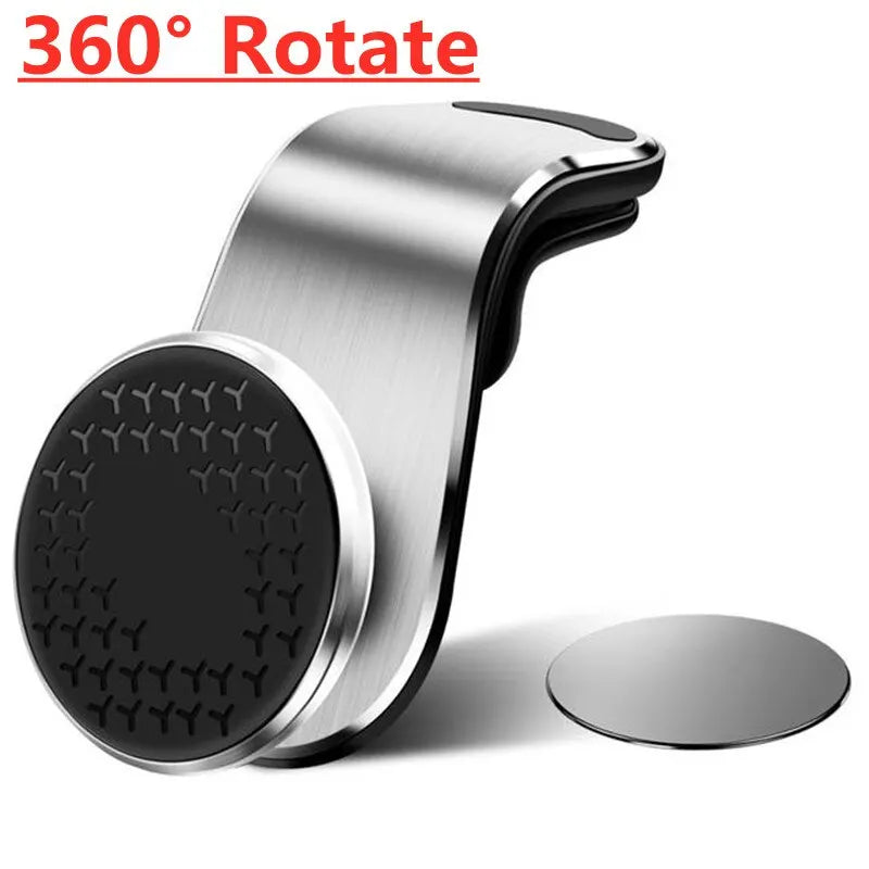 Magnetic Car Phone Holder Car Air Vent Magnet Mount Support GPS Smartphone Phone Holder in Car for Mobile Phone Rotation Bracket