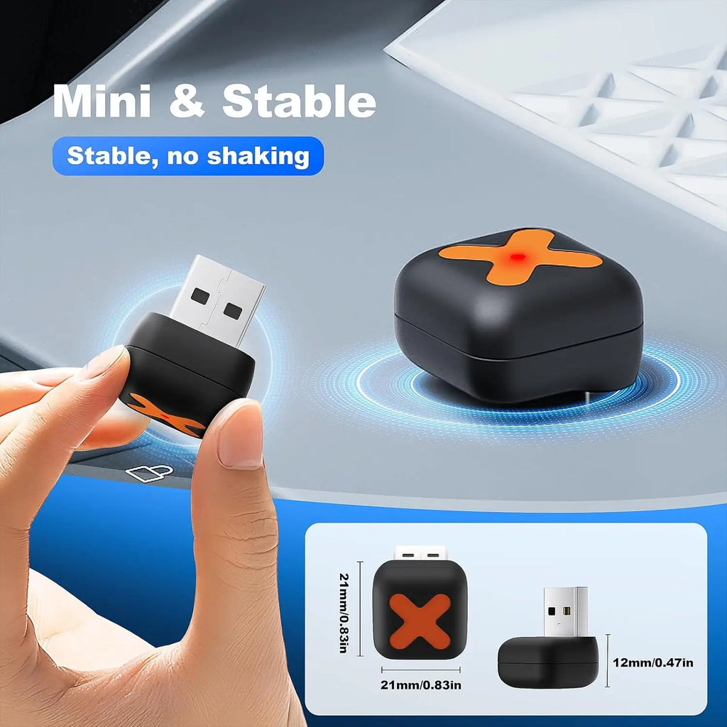 Wireless CarPlay Car Adapter 2025 Upgrade Car Play,Compatible with for iPhone iOS 10+/Android 11+,USB‑C/USB‑A,Cars from 2016